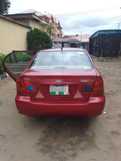 A picture of Registered Toyota Corolla 2004
