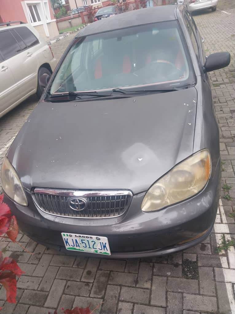 A picture of Toyota Corolla 2005 model Awoof price