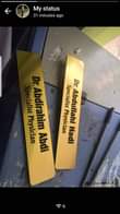 A picture of Name tags customization from ksh 300 CALL 0729452960 to order