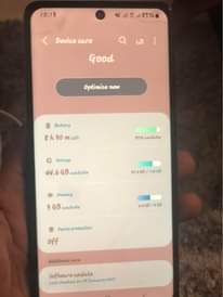 A picture of Samsung A 71 gb 128