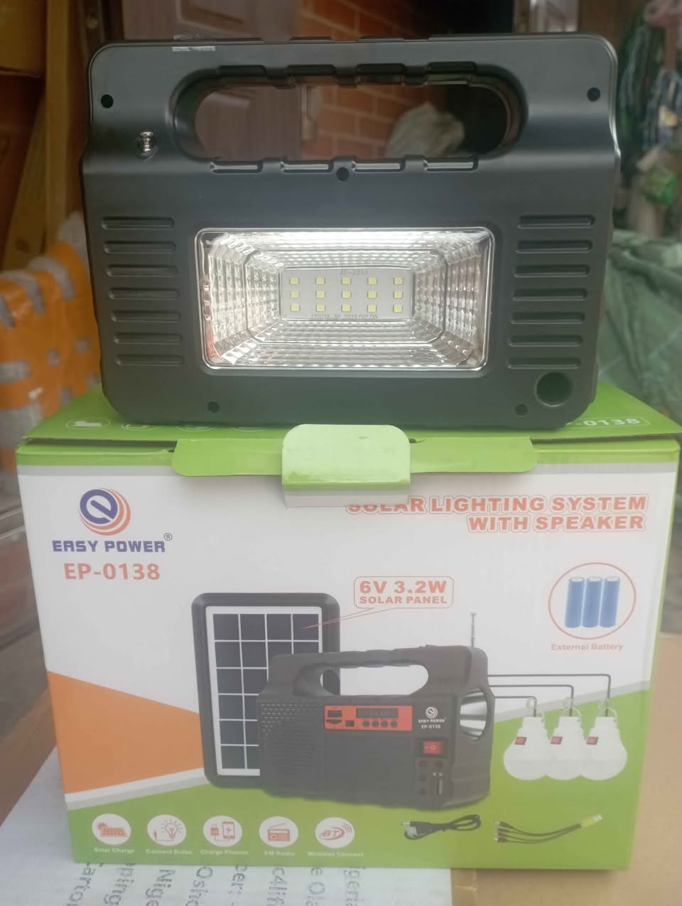 A picture of Easy Power Portable Multipurpose Solar Light System Ideal For Home