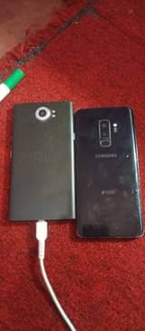 A picture of Faulty phones Samsung and blackberry