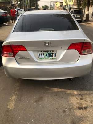A picture of Registered Honda Civic 2008 model