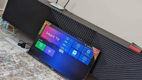 A picture of Alitop framless smart tv