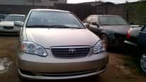 A picture of Tokunbo Toyota Corolla for sale call me 09061358848 Year of