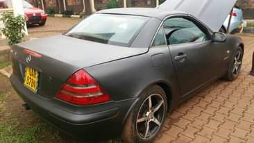 A picture of Benz slk convertible