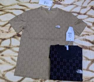A picture of T shirts
