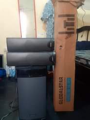 A picture of New Globalstar Home theater working perfectly at 350k has 5speakers