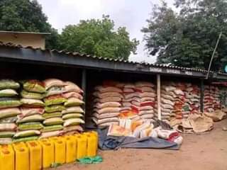 A picture of Bags of rice