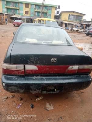 A picture of First body old toyota Corola untouched Engine and gear Ac
