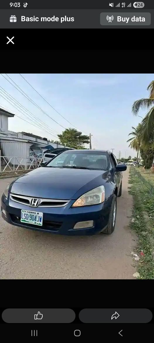 A picture of 2007 Honda accord