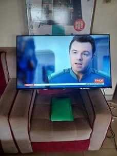 A picture of Smart plus tv 43 inches android version with 8gb storage