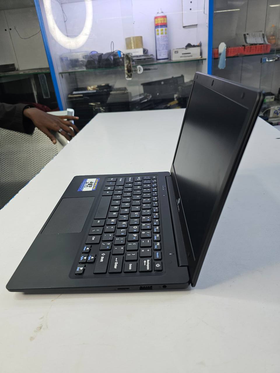 A picture of School connect laptop