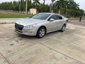 A picture of NEATLY USED PEUGEOT 508 2013 MODEL WITH DUTY IN KADUNA
