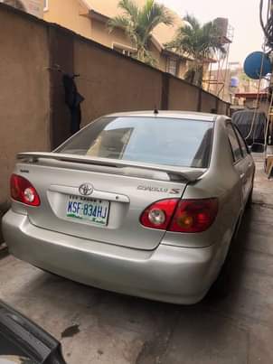 A picture of Corolla with