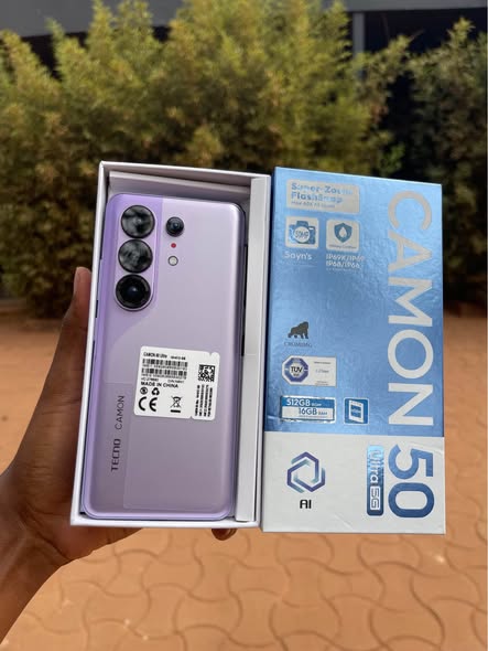 A picture of Tecno camon 50 ultra at 600 000 call on 0753430863