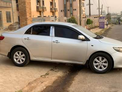 A picture of Registered neatly used 2010 Toyota corolla Baked on first body