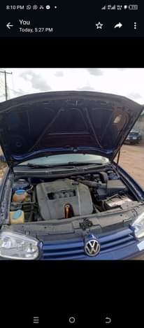 A picture of Brand Volkswagen golf year 2005 Tok standard manual transmission engine