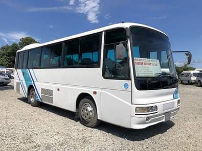 A picture of MITSUBISHA AERO MIDI LARGE BUS Price 16400 C F DAR