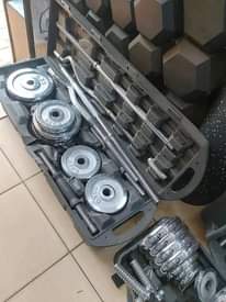 A picture of Dumbbells other workout equipments