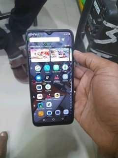 A picture of infinix hot 8 plus clean