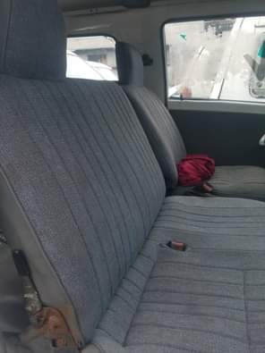A picture of Sharp buy and drive mistubuishi bus with nothing to fix