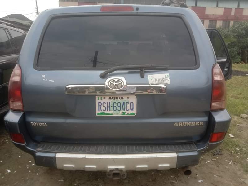 A picture of Toyota 4Runner 3005 first owner and first registration engine ac