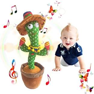A picture of CACTUS DANCING BABY MUSICAL TOY