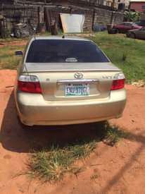 A picture of Toyota vios