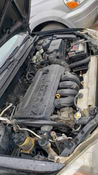 A picture of 2007 model Toyota Corolla LE Pure first body pan Tokumbo
