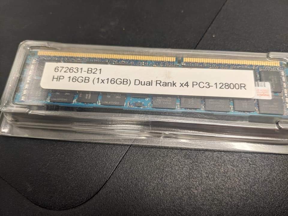 A picture of DDR3 RAM 16GB