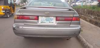 A picture of Toyota Camry pencil baked on first body Sharp Clean Engine