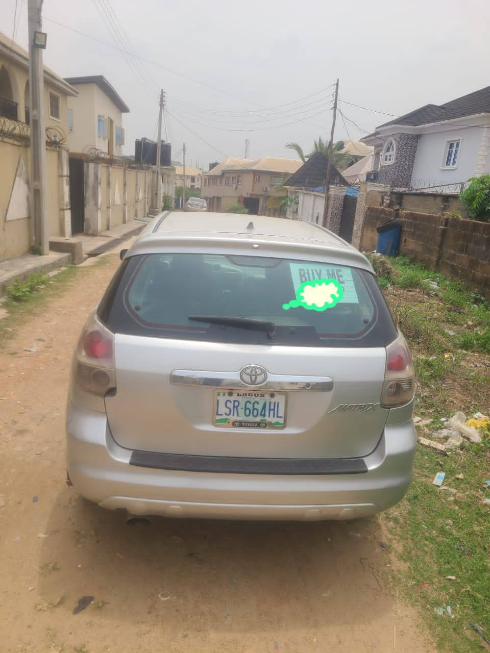 A picture of TOYOTA MATRIX 2007 MODEL