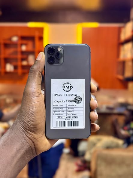 A picture of iPhone 11 Pro Max 256GB at only 650 000