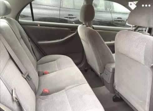 A picture of Toyota corolla