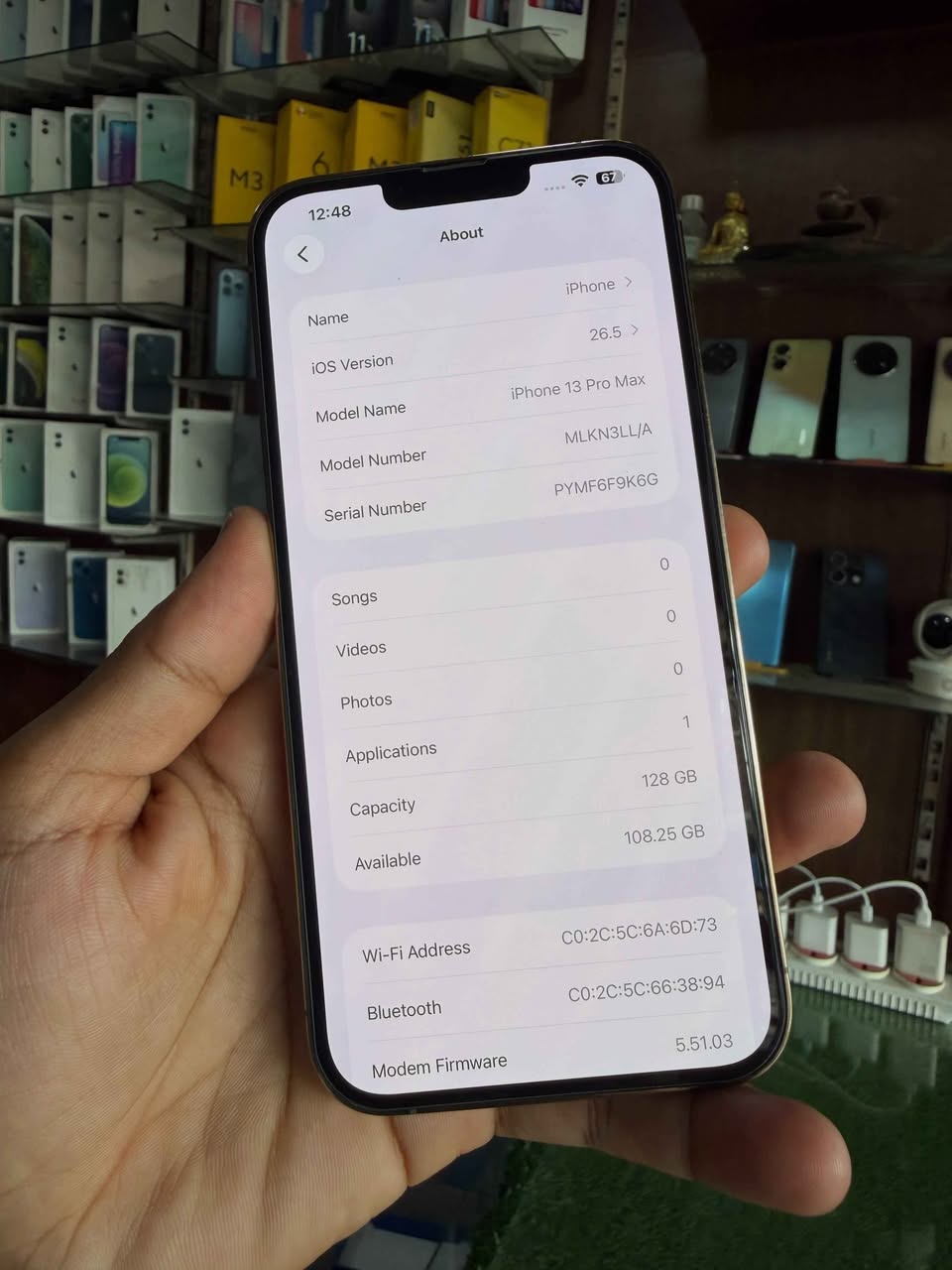 A picture of IPhone 13pro max