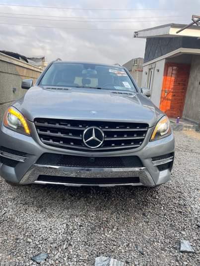 A picture of Just in few days in Nigeria ML350 2013 special edition.