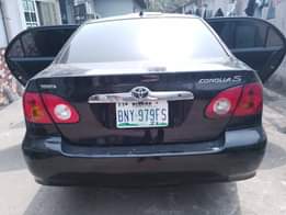 A picture of 2006 Toyota Corolla sports in perfect working condition Ac Engine