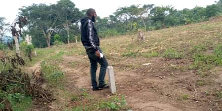 A picture of  PLOT ON QUICK SALE 3MILLION MATUGGA RWEMWEDDE Size 50