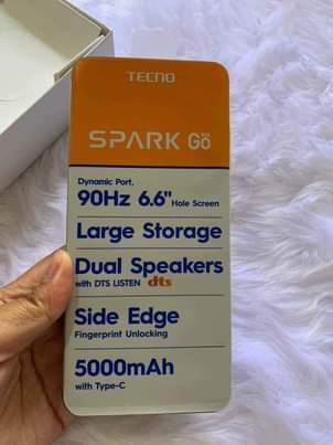 A picture of Brand New Tecno Spark go 2024 64gb