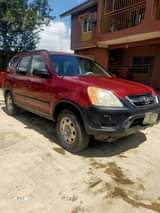 A picture of 2002 Cr v used by a lady Painted on first
