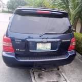 A picture of Toyota highlander 04 First body pan