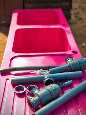 A picture of FIBERGLASS KITCHEN SINK