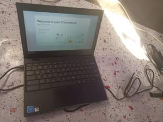 A picture of Chrome book