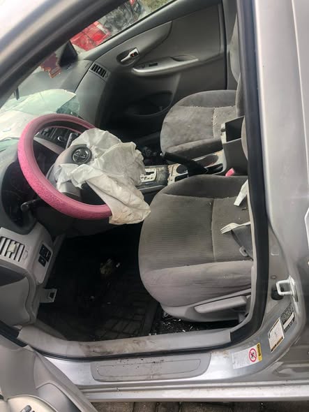 A picture of Distress Foreign used Toyota Corolla 2009 7 6M