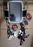 A picture of Android screens with console