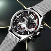 A picture of 3PCS MENS WRISTWATCH NECKLACE