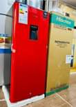 A picture of BRAND NEW HISENSE 229L SINGLE DOOR FRIDGE WITH WATER DISPENSER
