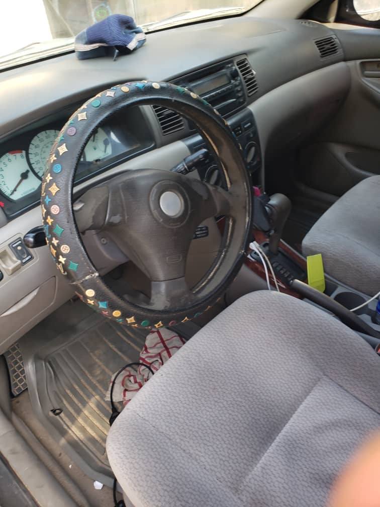 A picture of First body Toyota corolla 2004 with sound engine gear ac