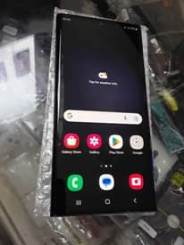 A picture of Samsung Galaxy S23 ultra 512GB and 12RAM Dual sim open